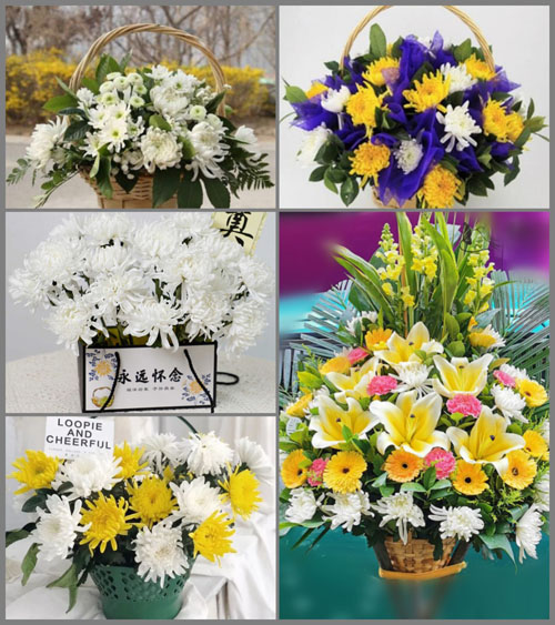贵州毕节市织金县龙场镇箐口村白事提篮配送